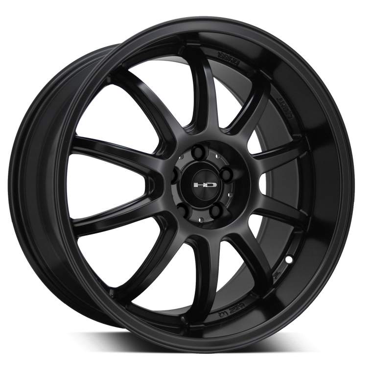 HD Wheels Clutch All Satin Black