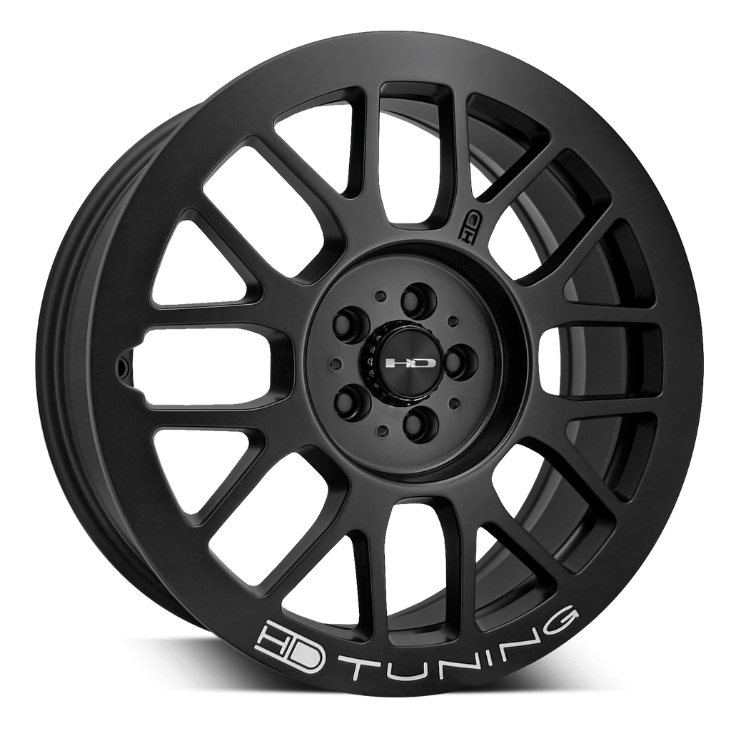 HD Wheels Gear All Satin Black Milled