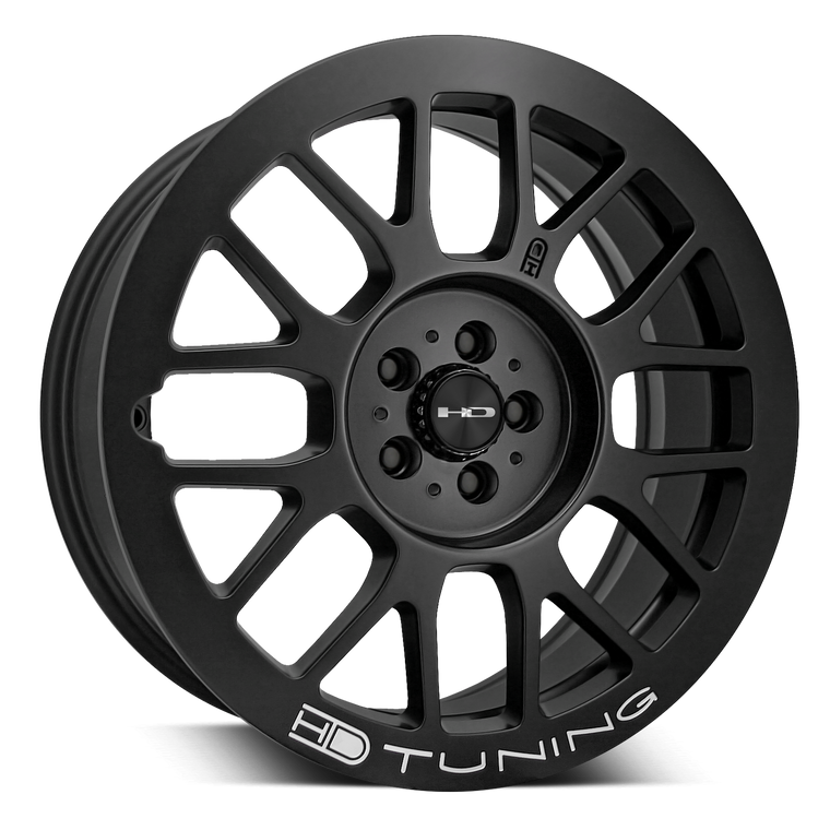 HD Wheels Gear All Satin Black Milled