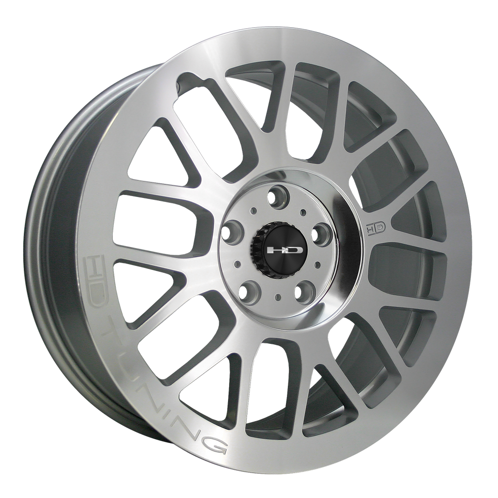 HD Wheels Gear Silver Polished