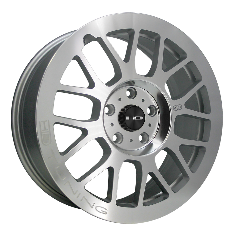 HD Wheels Gear Silver Polished