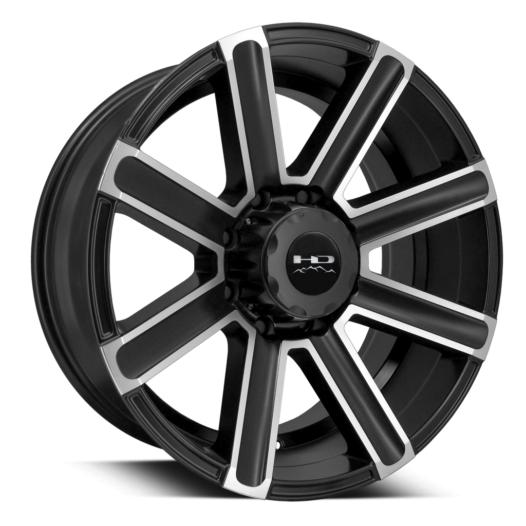 HD Off-Road Laredo Satin Black Machined