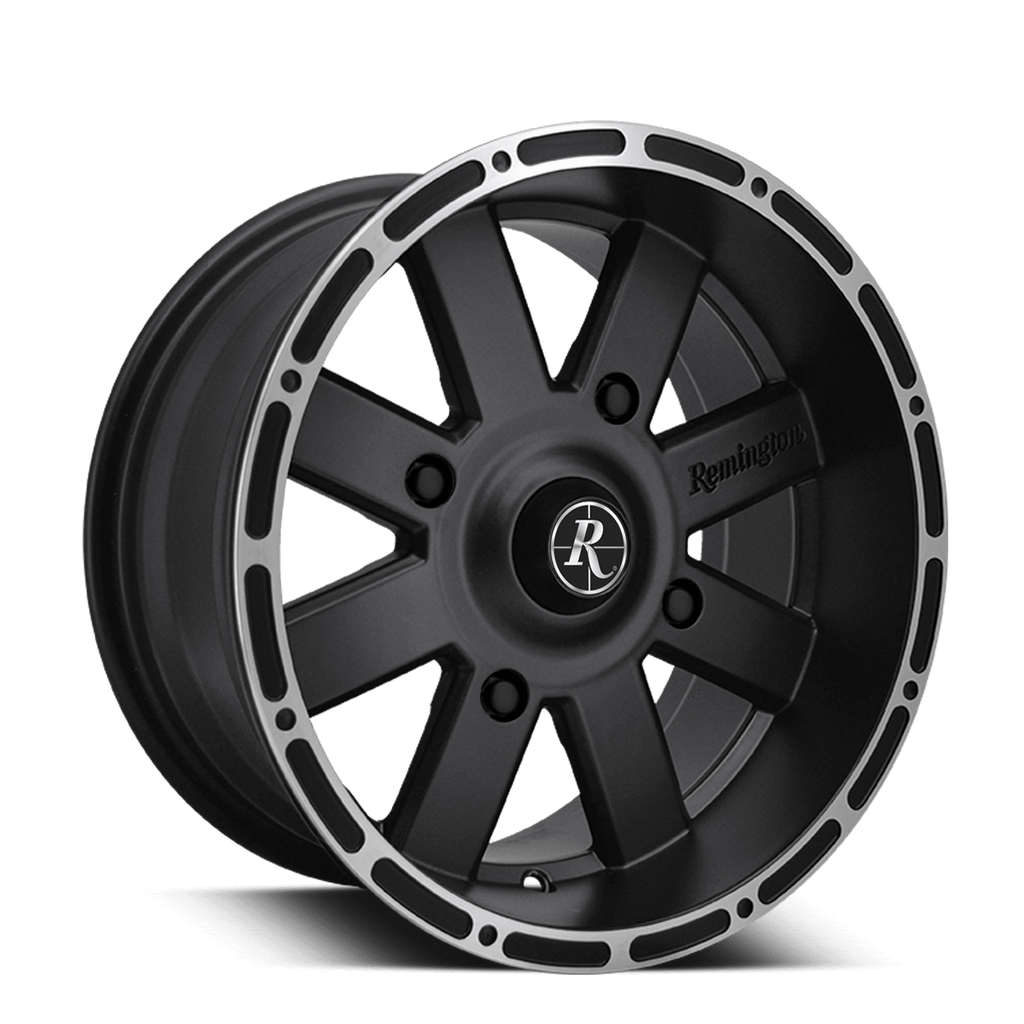 Remington 8-Point ATV/UTV Satin Black Machined Lip Edge