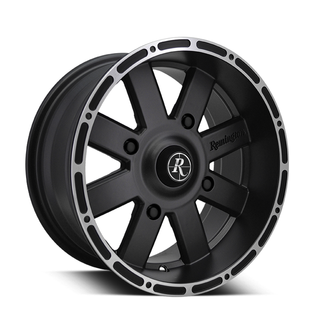 Remington 8-Point ATV/UTV Satin Black Machined Lip Edge