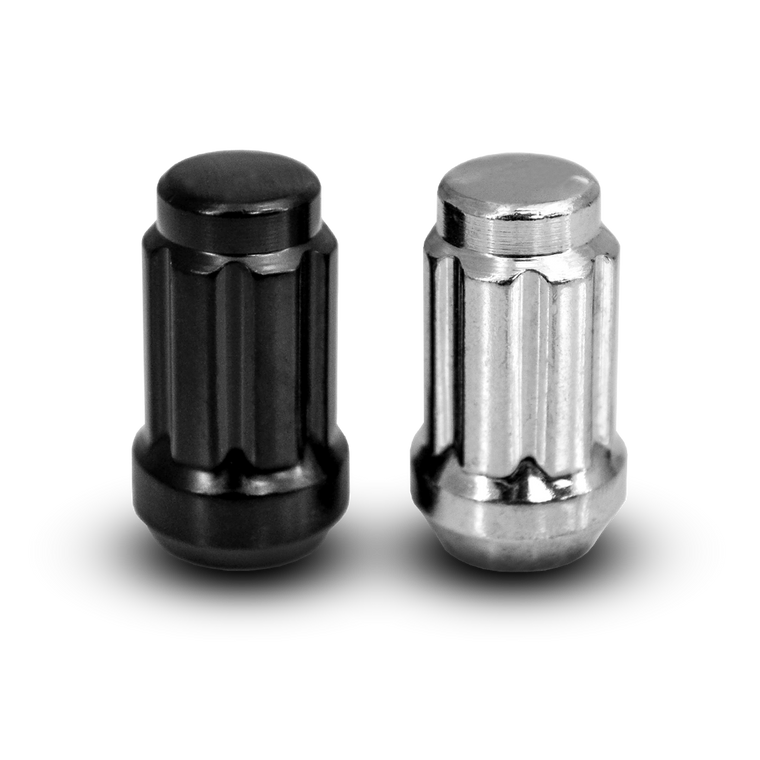 Closed End Spline Lug Nuts "Small" - 20 Pack with Spline Key